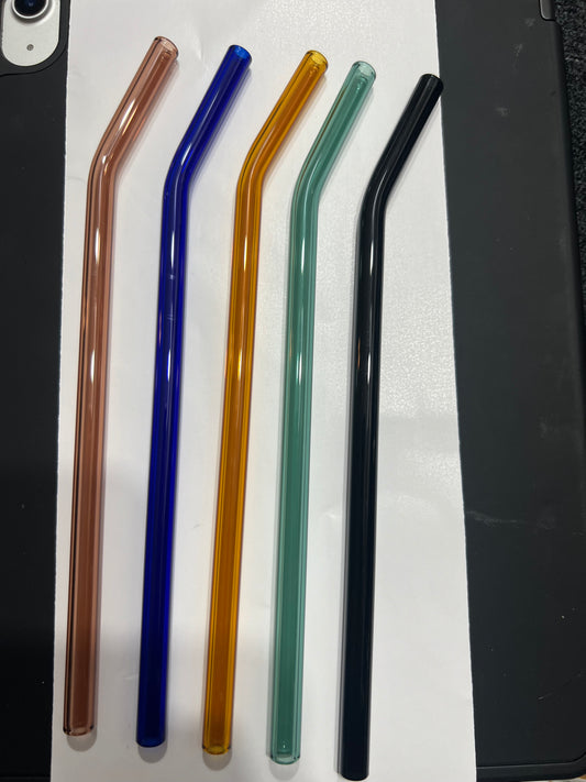 Glass straws