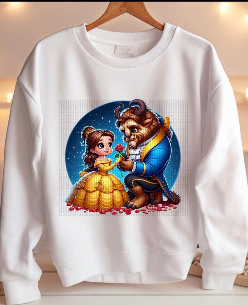 Baby Beauty and the Beast Crewneck