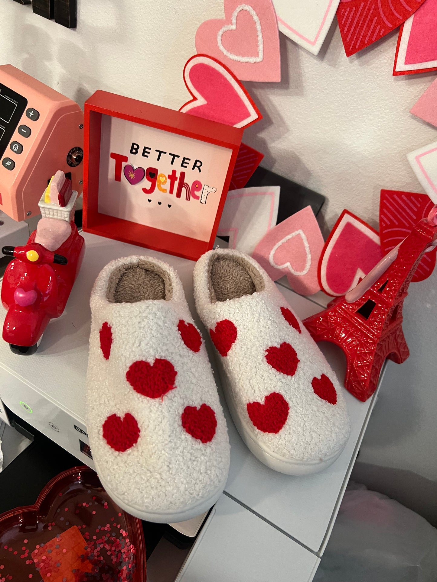 Valentine Days slippers